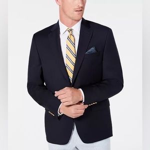 NWOT Men’s Ralph Lauren Classic-Fit Ultraflex Stretch Wool Blazer - Navy 40R